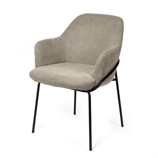 Silla Abigail Taupe