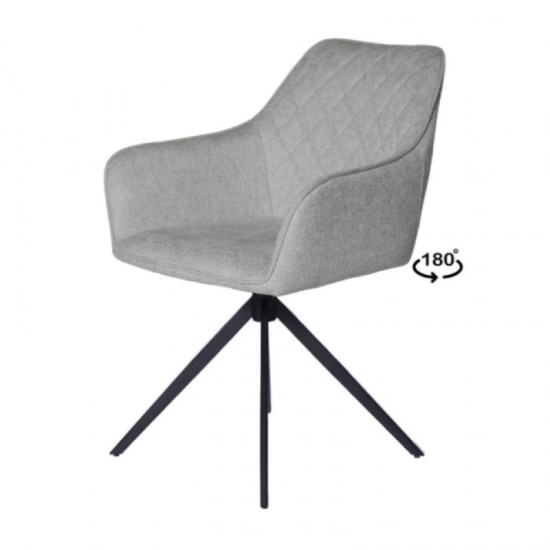 Silla Amalia Gris Claro