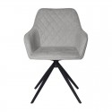 Silla Amalia Gris Claro