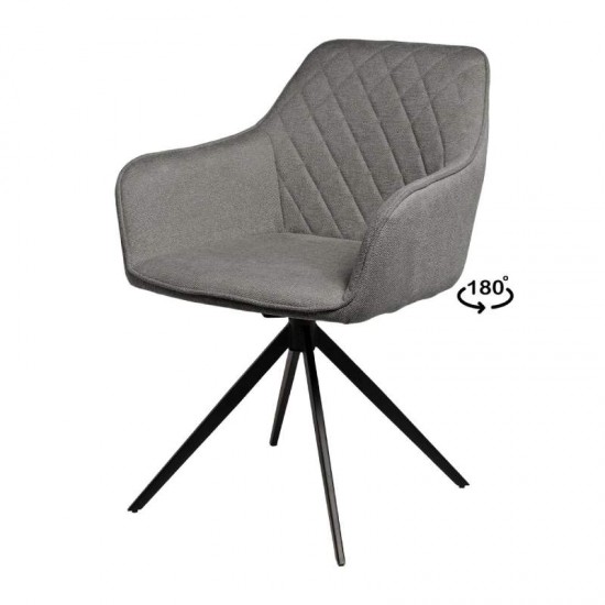 Silla AMALIA Gris Oscuro