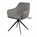 Silla AMALIA Gris Oscuro