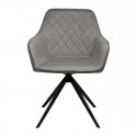 Silla AMALIA Gris Oscuro