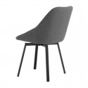 Silla Amelie Gris Oscuro