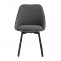 Silla Amelie Gris Oscuro