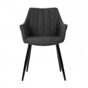 Silla Fiona Gris Oscuro