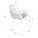 Silla Fiona Taupe