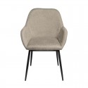 Silla Isabella Taupe Pata Negra
