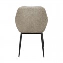 Silla Isabella Taupe Pata Negra
