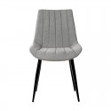 Silla Mila Gris Claro