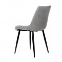 Silla Mila Gris Claro