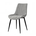 Silla Mila Gris Claro
