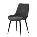 Silla Mila Gris Oscuro
