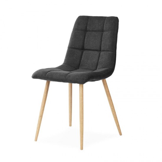Silla Minnie Gris Oscuro