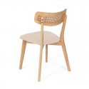 Silla Shirley Roble Beige