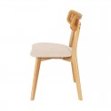 Silla Shirley Roble Beige