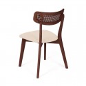 Silla Shirley Nogal Beige