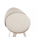 Taburete Duke Beige
