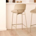 Taburete Bajo Fabian Beige
