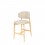 Taburete Bajo Renzo Beige