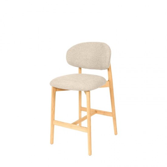 Taburete Bajo Renzo Beige