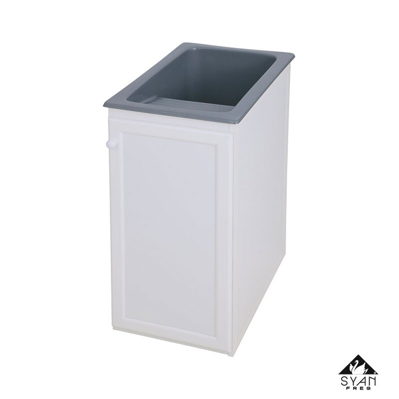 Mueble lavadero-pila aluminio Apolo - Online