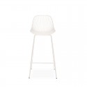Taburete Alto Casper Blanco