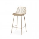 Taburete Alto Casper Beige