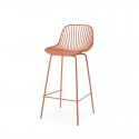 Taburete Alto Casper Terracota