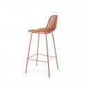 Taburete Alto Casper Terracota