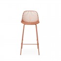 Taburete Alto Casper Terracota