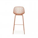 Taburete Alto Casper Terracota