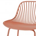 Taburete Alto Casper Terracota