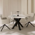 Mesa Fija Fiorella Blanco/Negro