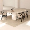 Mesa Fija Lorraine 220 Travertino