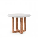 Mesa Fija Violette Blanco Roble