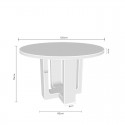 Mesa Fija Maxine 120 Roble