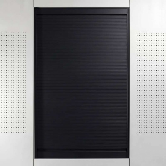 Kit Persiana Box Milano Negro Mate Lama 25
