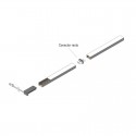 Conector Recto para Perfil Luz Led Moovie 1