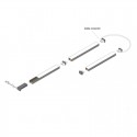 Cable Conector 200mm para Perfil Luz Led Moovie 1
