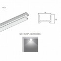 Perfil Luz Led Mec 1 Superficie Recto
