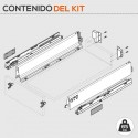 Cajón de Cocina Tandembox Antaro M 65 kg