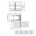 Bastidor Extraíble Rinconero Nova Flat