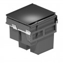 Cubo Basura Ecológico Rectangular 35 + 35 + 8 + 8 L