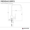 Grifo Fregadero Monomando Vertical GF105