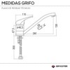 Grifo Fregadero Monomando Encimera G4014