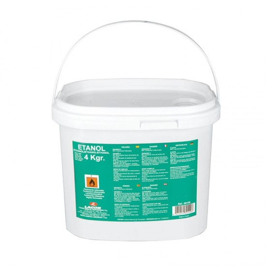 Cubo 4 kg Gel Combustible Etanol