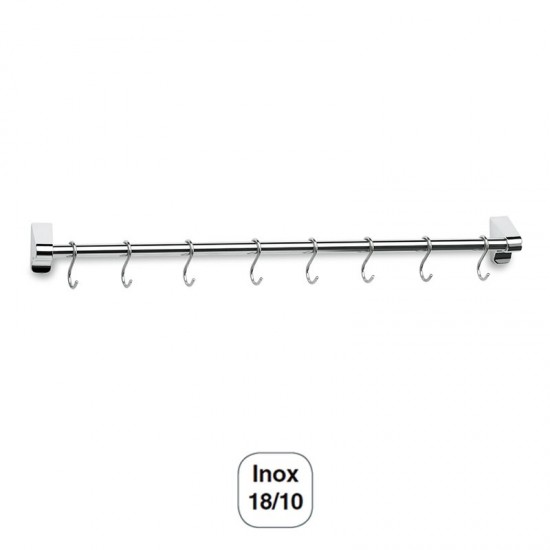 Colgador de Barra Inox 18/10