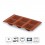 Molde Pirámide 6 Cavidades Silicona Pastryflex