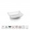 Fuente Salsa Mini White