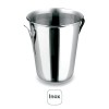 Cubo Cónico Inox con Asas Soldadas